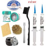 Smnr Best Krem Lehim 183°C 50GR Havya Uc Temizleyici Flux Lehim Toplama Cp-3,0mm Lehim Emme Teli Spatula Seti TK03
