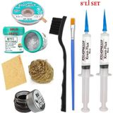 Smnr Best Krem Lehim 183°C 50GR Havya Uc Temizleyici Flux Lehim Toplama Cp-3,5mm Lehim Emme Teli Yardımcı SETI05