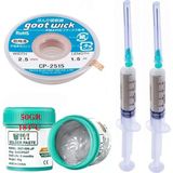 Smnr Bst Krem Lehim 183°C Noclean SN63/PB37 50G Lehim Toplama CP-2515 Emme Teli 2,5mm 4lü Set