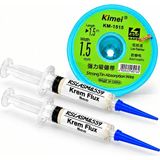 Smnr Elektronikci Kimei KM-1515 1,5mm Lehim Sökme Teli Krem 5cc 2’li Flux Seti TK06