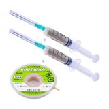 Smnr Krem Flux,anakart Enteğre Lehim Toplama ve Yüzey Temizleme Seti x 1,5 mm