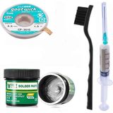 Smnr Krem Lehim Best Solder Paste 183°C SN63/PB37 50G Flux Lehim Toplama CP-3515 Lehim Emme Teli 3,5 mm 4in1