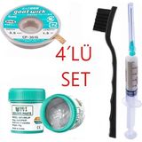 Smnr Krem Lehim Best Solder Paste 183°C SN63/PB37 50G Flux Lehim Toplama CP-3515 Lehim Emme Teli 3,5 mm