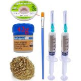 Smnr Lehimleme Seti Mechanic Krem Lehim Solder Paste 183°C Noclean 42G Lehim Toplama CP-1515 Emme Teli 1,5mm ST05