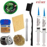 Smnr Mechanic Krem Lehim 183°C 42GR Havya Uc Temizleyici Flux Lehim Toplama 2uul-2,0mm Lehim Emme Teli SPATULA09