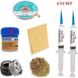 Smnr Mechanic Krem Lehim 183°C42GR Havya Uc Temizleyici Flux Lehim Toplama Cp-3,5mm Lehim Emme Teli Seti1 TK04