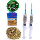 Smnr Mechanic Krem/ Lehim Macun Paste 183°C SN63/PB37 42GR Flux Lehim Toplama 2UUL-2015 Emme Fitili 2,0mm ST12