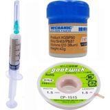 Smnr Mechanic Krem Lehim Solder Paste 183°C Noclean SN63 - PB37 42G Lehim Toplama CP-1515 Emme Teli 1 5mm - *