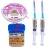 Smnr Mechanic Krem Lehim Solder Paste 183°C Noclean SN63 - PB37 42G Lehim Toplama CP-2015 Emme Teli 2 0mm - *