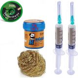 Smnr Mechanic Krem Macun Lehim Solder Paste 42 gr 138C Flux, 2uul 2015 Lehim Emme Temizleme Teli 2,0 mm Lehim ST16