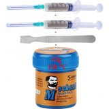 Smnr Mechanic Solder Paste 42GR 138C Lehim Toplama Flux ve Metal Düz Uçlu Açma Spatula SET09