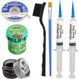 Smnr Relıfe RL-402 Krem Lehim 183°C 40GR Havya Uc Temizleyici Flux Lehim Toplama Cp-3,0mm Emme Teli Fırça SETI09