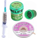 Smnr Relıfe RL-402 Krem Lehim Solder Paste 183°C Noclean SN63/PB67 40G Lehim Toplama CP-2015 Emme Teli