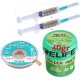 Smnr Relıfe RL-402 Krem Lehim Solder Paste 183°C Noclean SN63/PB67 40G Lehim Toplama CP-3515 Emme Teli 3,5 mm