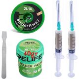 Smnr Relıfe RL-402/ Krem Macun Lehim Paste 183°C 40G Flux Lehim Toplama ve 2uul 2015 Emme Teli 2,0mm Lehim SETI18