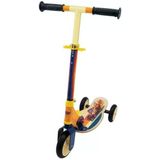 Smoby, 750119, Ahşap Ve Metal Tasarımlı 3 Tekerlekli Scooter, Retro Tasarım, 20 Kg Taşıyabilme, Göz Alıcı Renkler, Ayarlanabilir Gidon - Teş