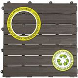 Smoby, 810907, Oyun Evleri 6'lı Plaka Seti Eklentisi, Oyun Evleri ile Uyumlu, Genişletilebilir, Kaymaz Tabaka, Geri Dönüştürülebilir Malzeme, Anti UV, Set of 6 Slabs