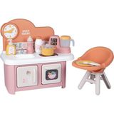 Smoby Baby Nurse Oyuncak Mutfak ve Mama Sandalyesi 220503 - Renkli