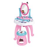 Smoby - Gabby Makyaj Masası 2'si 1 Arada - Tabure + 12 Sahte Aksesuar Dahil - Döndürülebilir Ayna - 3 yaşından itibaren - 7600320254