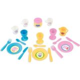 Smoby Peppa Pembe Piknik Çantası 3 Yaş Üstü Kız Çocuklar İçin 15 Parça Eğlenceli Set - Renkli