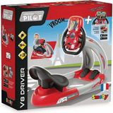 Smoby Pilot Sürücü V8 Kırmızı Çocuk Bisikleti 3 Yaş ve Üstü İçin Eğlenceli Oyun Aracı