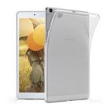 Smody Samsung Galaxy A7 Lite T220 Silikon Kılıf Buzlu Buğulu Şeffaf