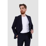 Smokın Rıga-09 Jogger Takım Elbıse-Lacivert - 50 - Dropsuz