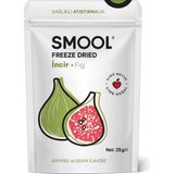 Smool Freeze Dried (Dondurularak Kurutulmuş) Yeşil Incir 25 gr Sağlıklı Atıştırmalık