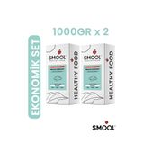 SMOOL İngiliz Karbonatı (2X1000 GR) Içilebilir Katkısız Yenilebilir Gıda Tipi Food Grade 2 Li Set