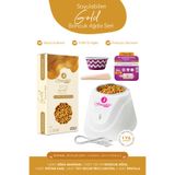 Smoothly 2 YIL GARANTİLİ SİR AĞDA BONCUK AĞDA MAKİNASI 1 X 220 G GOLD BONCUK AĞDA 1 AD. TÜY LOSYON 4 AD. SPATULA ERİTME KABI