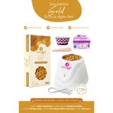 Smoothly 2 YIL GARANTİLİ SİR AĞDA BONCUK AĞDA MAKİNASI 1 X 220 G GOLD BONCUK AĞDA 1 AD. TÜY LOSYON 4 AD. SPATULA ERİTME KABI