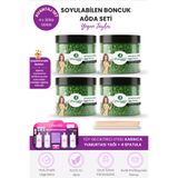 Smoothly 4 Adet Mix Azulen Soyulabilen Boncuk Ağda 1200g+ 4 Adet Karınca Yumurta Yağ + 4 Spatula