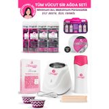 Smoothly Ağda Seti Boncuk Ağda + Kuaför Ağdası + Sir Ağda Makineli Ağda Seti