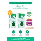 Smoothly AZULEN soyulabilir boncuk ağda granür ağda EL AĞDASI 220 g x 2 paket seti