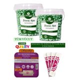 smoothly Azulen Soyulabilir Granül Boncuk Ağda 2 X 250 G. 1 Adet Tüy Geciktici Losyon 4 Spatula