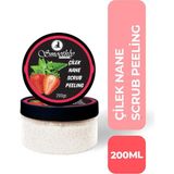 Smoothly Çilek & Nane Aromalı Canlandırıcı & Yumuşatıcı El Ayak ve Vücut Bakım Peelingi 200GR