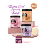 Smoothly Ekonomik Set 800gr X 3 Adet Batık ve Çilek bacak için Peeling ve Uygulama için Doğal Kabak Lifi.
