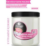 Smoothly Ekvator Vanilya Aromalı El Ayak ve Vücut Bakım Peelingi 800 gr Canlandırıcı Etki