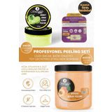 smoothly Epilasyon, Ağda Sonrası Batık Peeling 1kg Set Kayısı Peeling 800ml + Lotus 200ml +nem Bombası