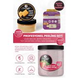 Smoothly Epilasyon Ağda Sonrası Batık Peeling Çilek Nane Peeling 800ml + Bisküvi Peeling + Tüy Geciktirici
