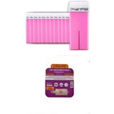 smoothly Kartuş Pembe Roll-on Sir Ağda 12 Li Set 2 Karınca Yumurta Yağı
