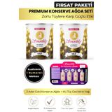 Smoothly Konserve Ağda Fırsat Seti 800g x 2 Adet Gold Konserve Ağda + 4lü Karınca Yumurtası Yağı