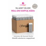 Smoothly Silver Kartuş Ağda 96 Adet, Silver Roll-on Ağda