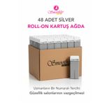 Smoothly Silver Kartuş Ağda, Profesyonel Roll-on Ağda 48 Adet