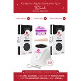 Smoothly Soyulabilen Black Boncuk SİR ağda seti 2 x 220 g. Boncuk ağda Sir ağda makinası 1 YIL GARANTİLİ ERKEK AĞDASI SPORCU AĞDASI