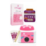 smoothly Soyulabilen Boncuk Ağda 250gr + Ağda Isıtıcı Makine + Ağda Losyonu + Spatula Seti