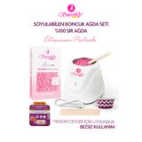 Smoothly Soyulabilen Boncuk Ağda 250gr + Ağda Isıtıcı Makine + Tüy Losyon + Spatula Seti