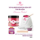Smoothly Soyulabilen Pudralı Boncuk Ağda, Hassas Ciltlere özel SİR Ağda Seti 300 g. | Sir Ağda Makinası