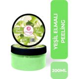 Smoothly Yeşil Elma Canlandırıcı & Yumuşatıcı El Ayak Tırnak Bakım Manikür Pedikür Peeling 200ml