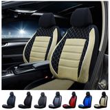 SMRAUTOACCESSORY Ford Connect Oto Koltuk Kilifi Gof Bej-Beyaz ile uyumlu SMRNM-2254